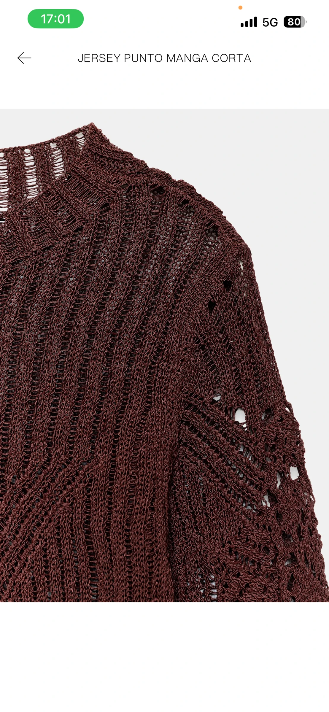 Pull en maille ajourée – photo 2